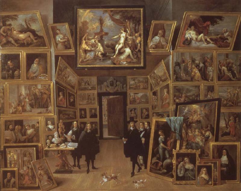 David Teniers The paintings gallery of aartshertog Leopold Wilhelm of Austria France oil painting art
